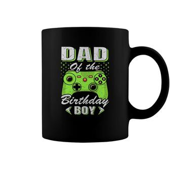 Dad Of The Birthday Boy With Backspang Video Game Coffee Mug - Seseable