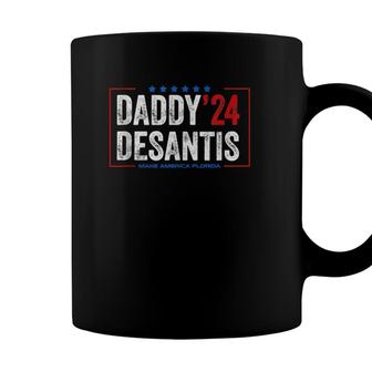 Daddy 2024 Desantis Make America Florida Desantis 2024 Tee Coffee Mug - Seseable