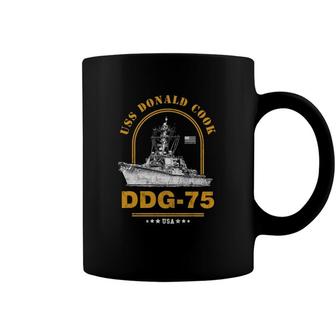 Ddg 75 Uss Donald Cook Coffee Mug | Mazezy