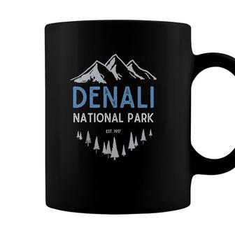 Denali Vintage National Park Est 1917 Alaska Souvenir Coffee Mug - Seseable