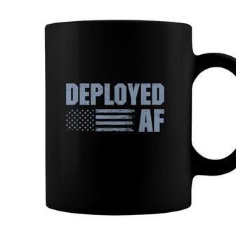 Deployed Af Funny Deployment Gift For Military Husband Wife Coffee Mug - Seseable