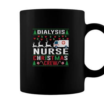 Dialysis Nurse Christmas Crew Nurse Graphics New 2022 Coffee Mug - Seseable