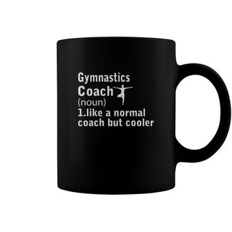 Dictionary Definition Gymnastics Coach Funny Sports Definition Trainer Instructor Coffee Mug - Seseable