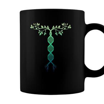Dna Tree Of Life Genetics Evolve Earth Day Biology Teacher Coffee Mug - Seseable