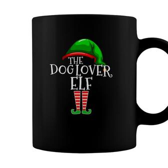 Dog Lover Elf Group Matching Family Christmas Gift Mom Dad Coffee Mug - Seseable