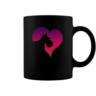 Dogs 365 Scottish Terrier Dog Pink Heart Love Gift For Women Coffee Mug | Mazezy