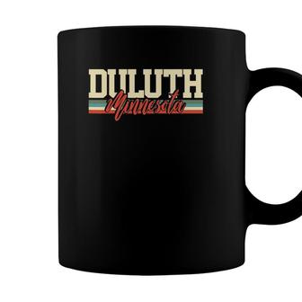 Duluth Minnesota State Home Retro Coffee Mug - Seseable