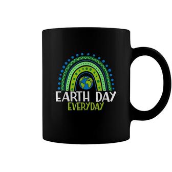Earth Day Teacher Earth Day Everyday Rainbow Earth Day Coffee Mug - Seseable