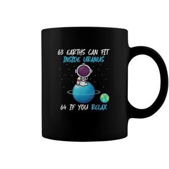 Earths Can Fit Inside Uranus Funny Astronomy Space Coffee Mug | Mazezy