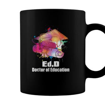 Edd Doctor Of Education Unicorn Pink Doctorate Graduation Coffee Mug - Seseable