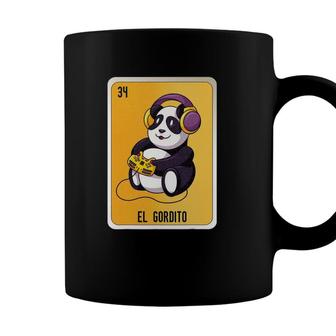 El Gordito Mexican Lottery Bingo Cards Coffee Mug - Seseable