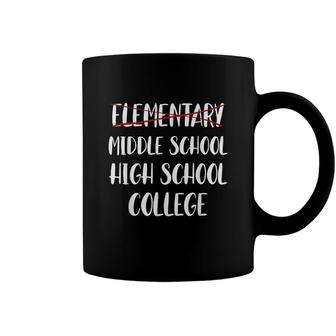 Elementary Graduation - First Day Of Middle School Coffee Mug - Seseable