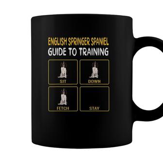 English Springer Spaniel Guide To Training Dog Obedience Coffee Mug - Seseable