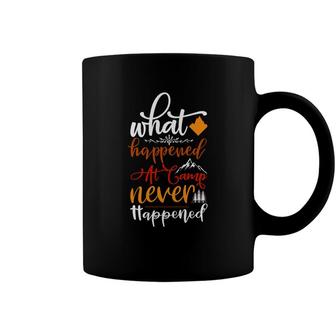 Explore Travel Lover Has What Happend At Camp Never Happend Coffee Mug - Seseable