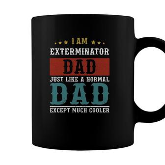 Exterminator Dad Fathers Day Daddy Coffee Mug - Seseable