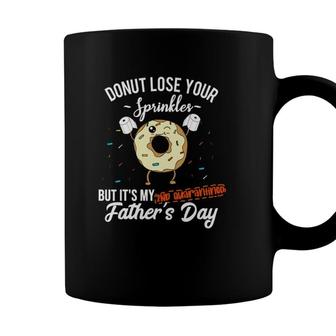Fathers Day 2021 2Nd Quarantine Funny Donut Dad Quote Meme Coffee Mug - Seseable