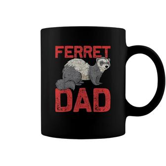 Fathers Day Pet Dad Ferret Coffee Mug - Seseable