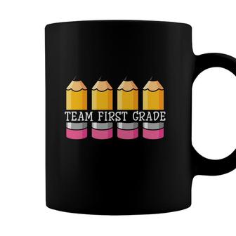 First Grade Teacher Back To School Team First Grade Coffee Mug - Seseable