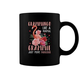 Flamingo Grammingo Like A Normal Grammie - Funny Grandma Coffee Mug - Seseable