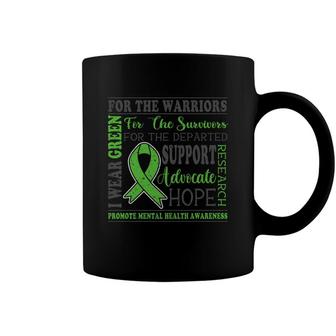 For The Warriors Mental Health Awareness Coffee Mug - Seseable