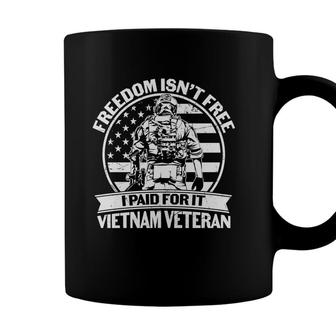 Freedom Is Not Free I Paid For It Veteran 2022 Coffee Mug - Seseable