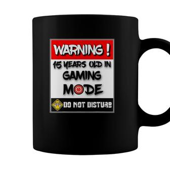 Funny 15Th Birthday For Boys 15 Years Old Teen Gamers Coffee Mug - Seseable