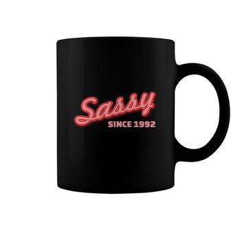 Funny 1992 Birthday Sassy Since 1992 Celebration Novelty Coffee Mug - Seseable