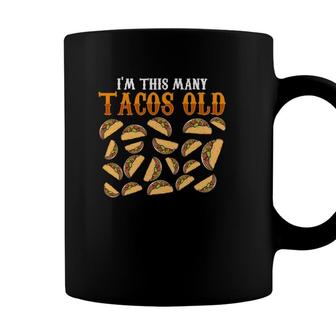 Funny 20 Years Old Taco Lovers Gag 20Th Birthday Coffee Mug - Seseable