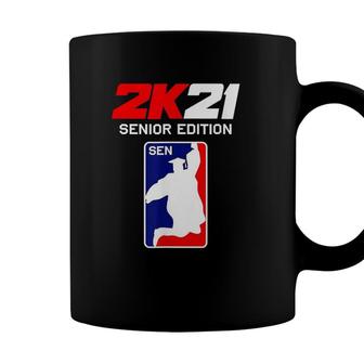 Funny 2021 Senior Graduate 2K21 Senior Edition Graduating Coffee Mug - Seseable