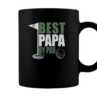 Funny Best Papa By Par Fathers Day Golf Dad Grandpa Gift Coffee Mug - Seseable