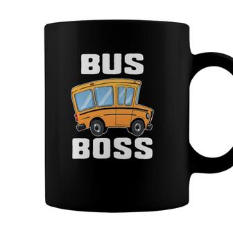 Funny Bus Boss School Bus Driver Job Career Gift Coffee Mug - Seseable
