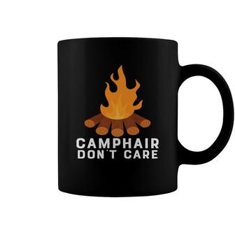 Funny Camping Camp Hair Dont Care Custom New Coffee Mug - Seseable