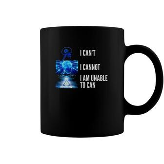 Funny Expanding Brain Meme Unable To Can Galaxy Brain Coffee Mug | Mazezy