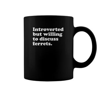 Funny Ferret Ferrets Men Women Or Kids Coffee Mug | Mazezy