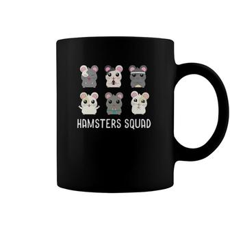 Funny Hamster Hamsters Squad Girls Boys Hamster Lover Coffee Mug | Mazezy