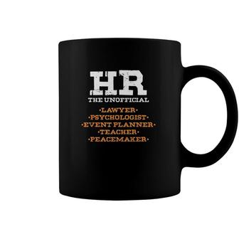 Funny Hr Statement Human Resources Management Officer Coffee Mug | Mazezy