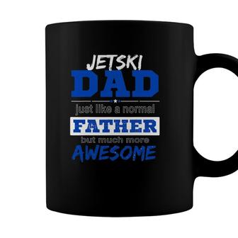 Funny Jetski Dad Fathers Day Sport Lover Coffee Mug - Seseable