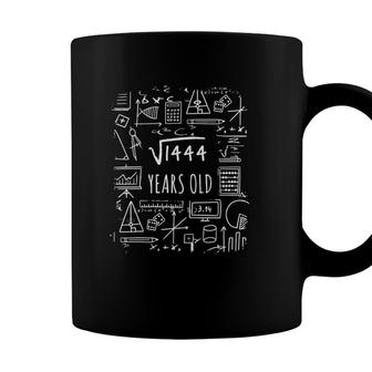 Funny Math Square Root Of 1444 38Th Birthday 38 Years Old Coffee Mug - Seseable