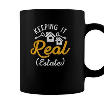 Funny Realtor Salesperson Real Estate Agent Real Estate Coffee Mug - Seseable