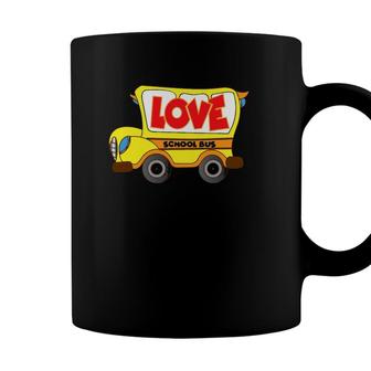 Funny School Bus Driver Design School Bus Superhero Gifts Coffee Mug - Seseable