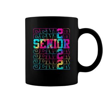 Funny Senior Graduation Gift Class Of 2022 Senior Tie Dye Coffee Mug | Seseable UK