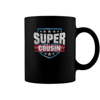 Funny Superhero Cousin Tee Super Cousin Coffee Mug | Mazezy DE