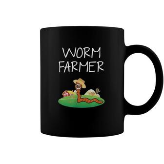 Funny Worm Farm Worm Vermiculture Coffee Mug | Mazezy
