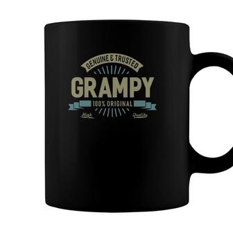 Genuine Grampy Top Great Gifts For Grandpa Fathers Day Men Coffee Mug - Seseable