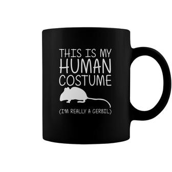 Gerbil Easy Halloween Human Costume Gnawer Pet Diy Gift Coffee Mug | Mazezy