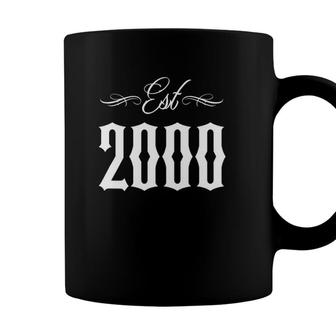 Gift For 21 Years Old Tattoo Lover 2000 21St Birthday Coffee Mug - Seseable