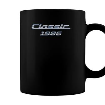 Gift For 35 Years Old Vintage Classic Car 1986 35Th Birthday Coffee Mug - Seseable