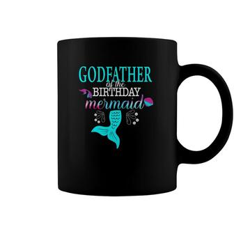 Godfather Of The Birthday Mermaid Matching Family Coffee Mug | Mazezy