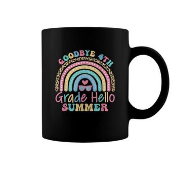 Goodbye 4Th Grade Hello Summer Quote Last Day Of School Kids Coffee Mug - Seseable