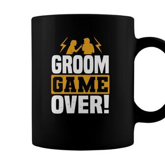 Groom Game Over Groom Bachelor Party Coffee Mug - Seseable